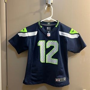 Child’s large Seahawks Jersey